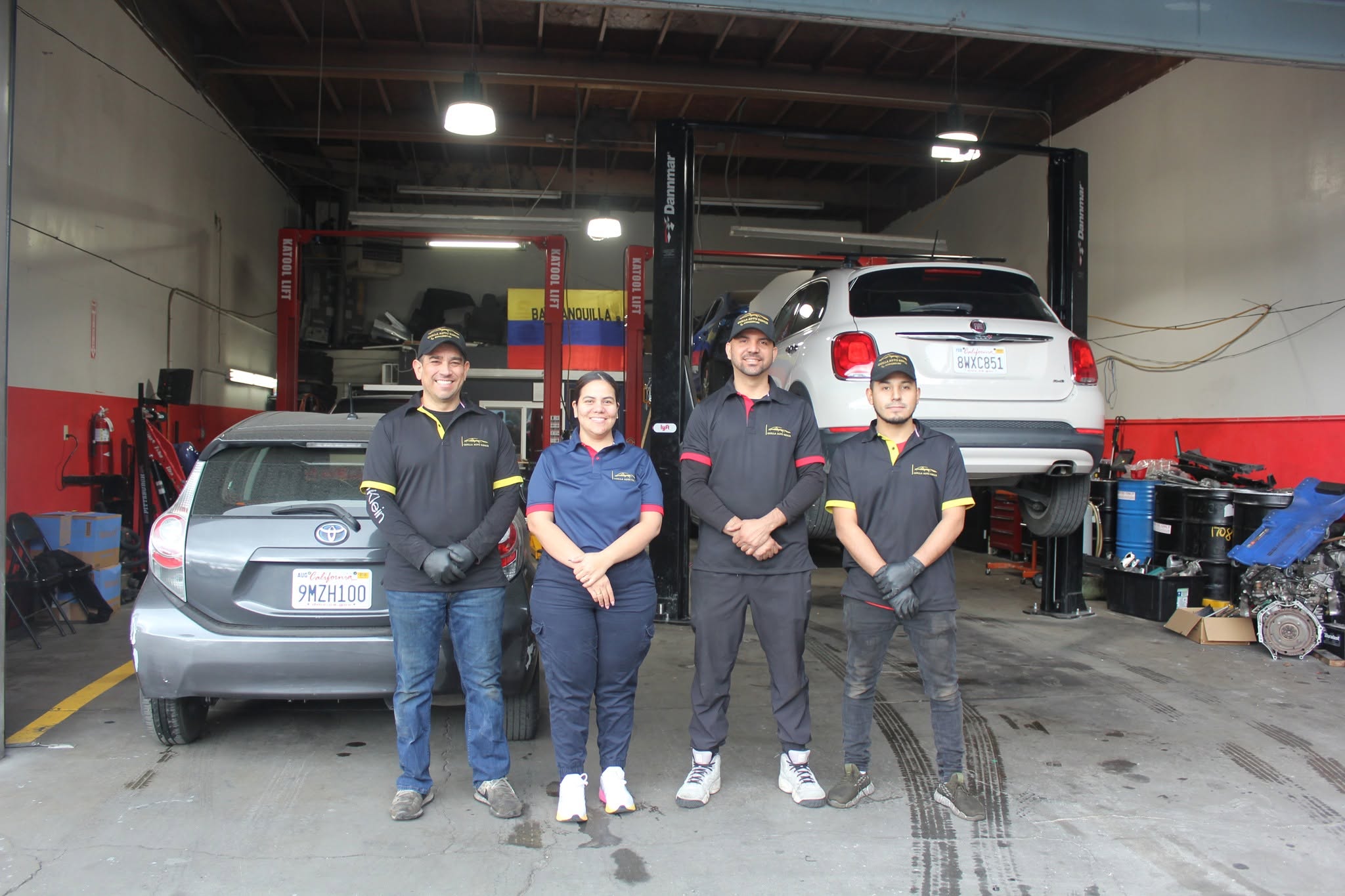 Quilla Auto Repair team